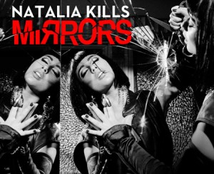 Natalia Kills: symbolic of fractured and fragmented personalities of mind control victims. Click to enlarge