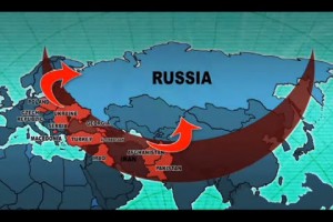 Russia surrounded. Click to enlarge
