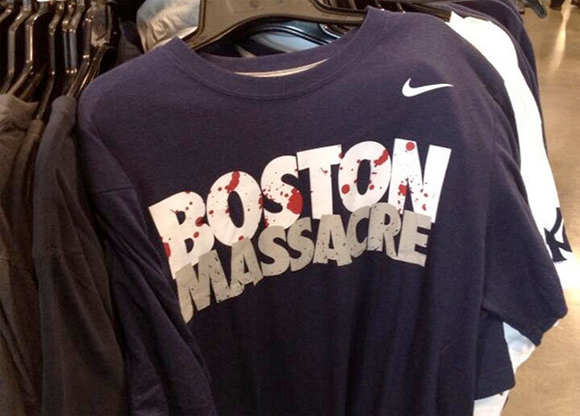 Bosten Massacre T shirt