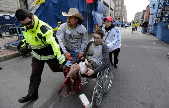 Boston blast 'victim'