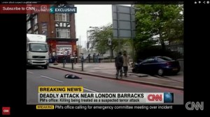Latest London 'terror' scene. Click to enlarge