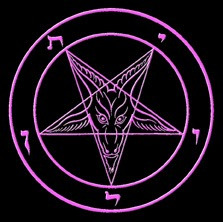 The logo of the Church of Satan