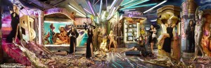 Kardashian Christmas card. Click to enlarge