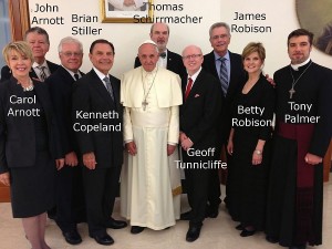 Pope Francis and the 'Televangelist' mafia. Click to enlarge