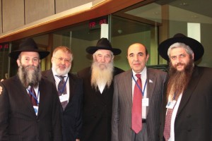 IGOR KOLOMOISKY (2nd from left) the Israeli governor of Dnepropetrovsk is a prominent supporter of Ukraine's Jewish community and the president of the United Jewish Community of Ukraine. He owns several airlines as well. MH17 was in the air traffic control region of Dnepropetrovsk when it was shot down. For reasons that have not been explained MH17 was diverted from its normal route and instructed to fly across the war zone at a lower altitude of 33,000 feet by air traffic control of Dnepropetrovsk. Click to enlarge