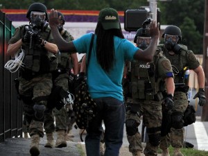 A scene from occupied America. Click to enlarge