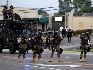 Not a photo from Baghdad during the U.S. occupation but small town America on Monday. Click to enlarge