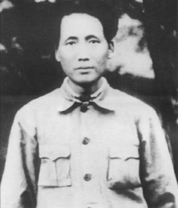 Mao Zedong in 1931 at age 38. Looks mixed race.