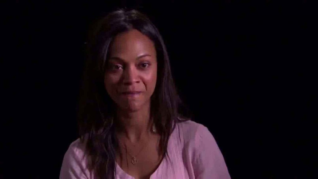 Zoe Saldana. Click to enlarge