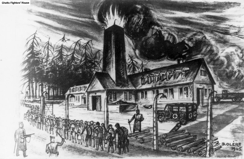 “The chimneys never stopped belching black smoke…” 25,000 corpses a day = 41 million corpses in 4.5 years. Click to enlarge