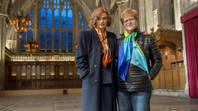 Rachel Weisz (left) plays Deborah Lipstadt in the film Denial. Click to enlarge