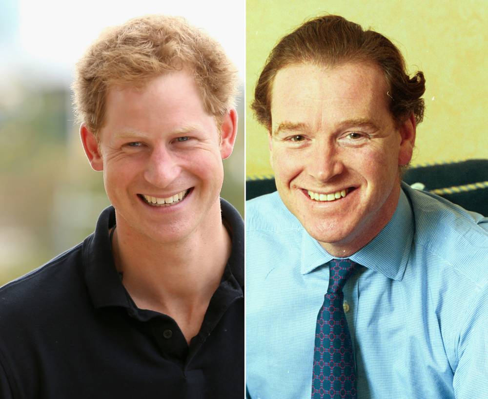 Prince Harry and James Hewitt. Click to enlarge