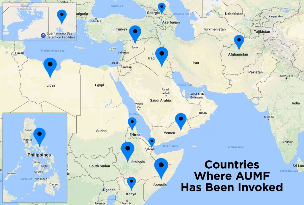 AUMF-Invoked-Map