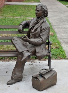 David Levy Yulee statue in Florida. Click to enlarge