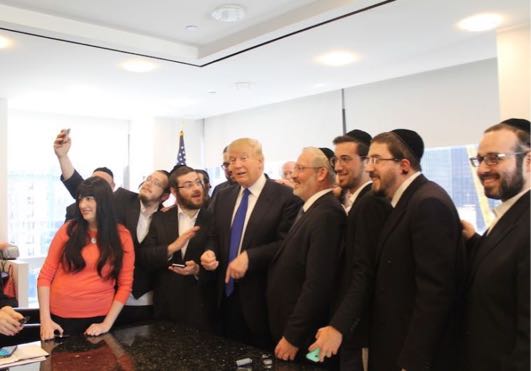 Trump has donated hundreds of thousands of dollars to the Satanist Jewish supremacist cult, Chabad