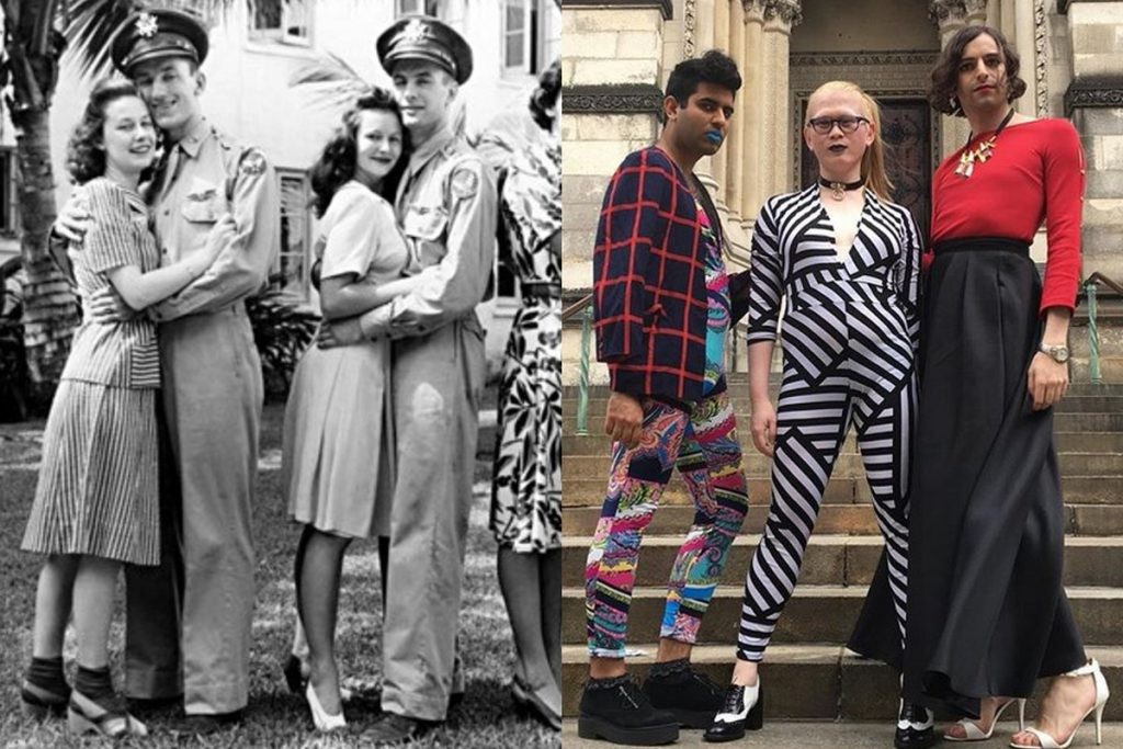 then and now