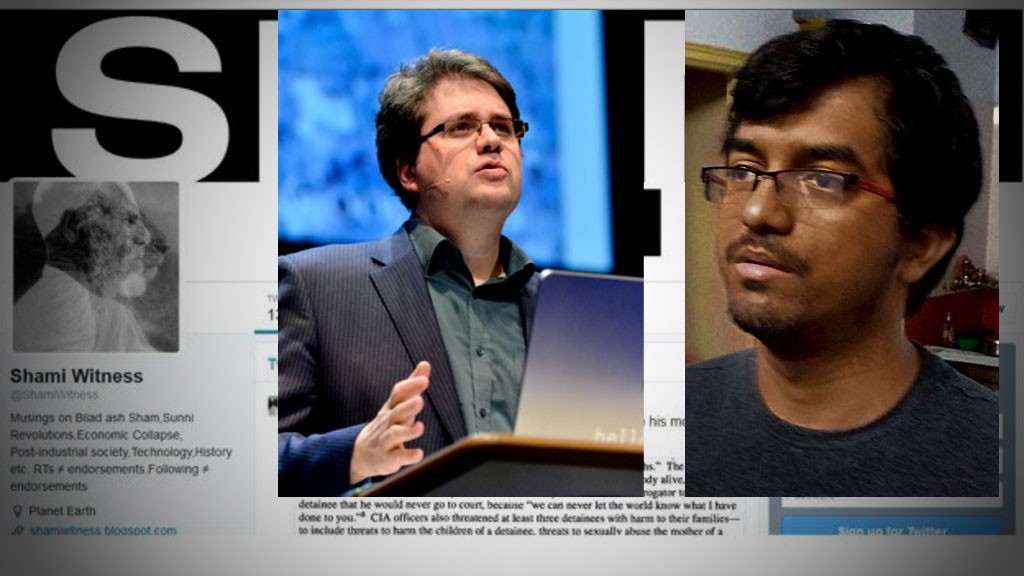 Eliot Higgins and Shami Witness