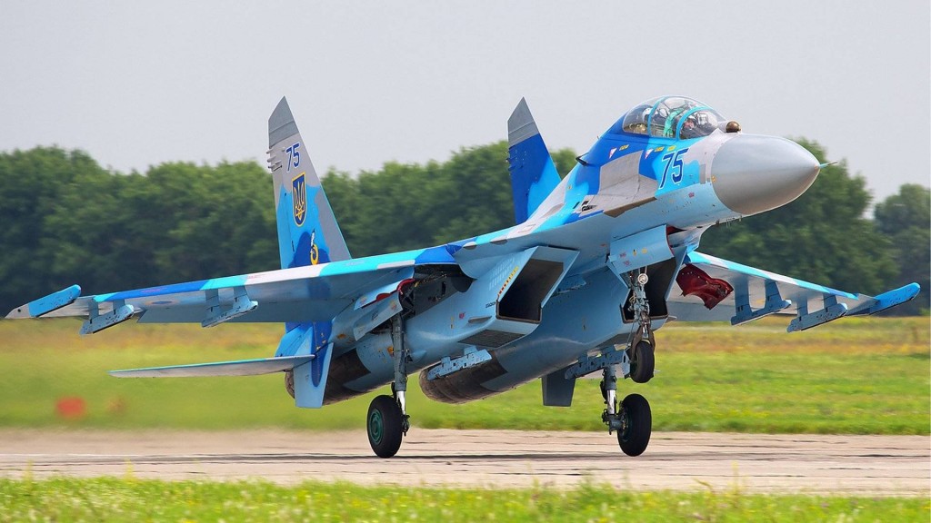 Su-27UB. Click to enlarge