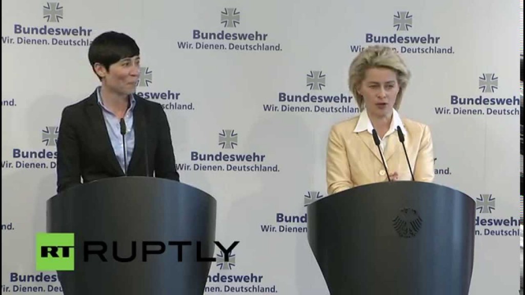 Defence Ministers of Germany and Norway
