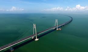 The bridge. The US would take longer to decide to build it than the Chinese took actually to build it.