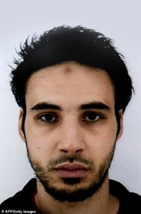 Cherif Chekatt, 29, the Strasbourg shooting suspect. Click to enlarge