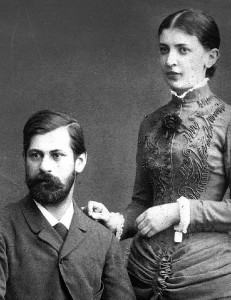 In 1885, Freud wrote financee Martha Bernays about an "anti-Semitic" incident on a train. Click to enlarge