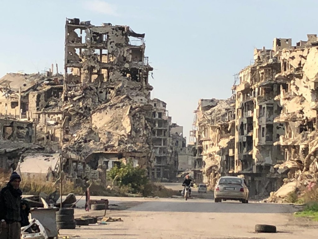 Homs ruins
