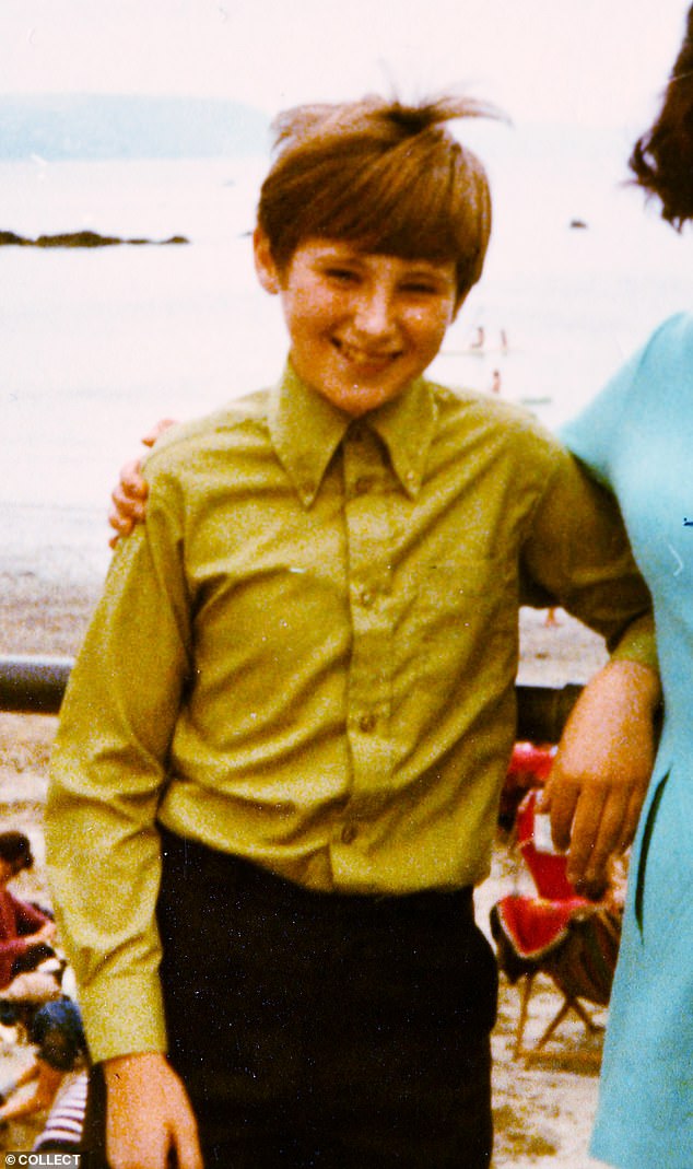 Leanne as a boy, Lee, aged 11. Click to enlarge