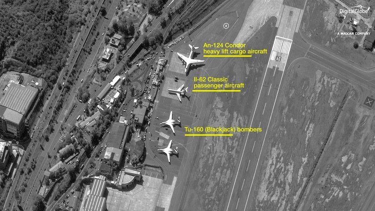 4 Russian aircraft in Venezuela is all it took to freak out the Empire. Click to enlarge