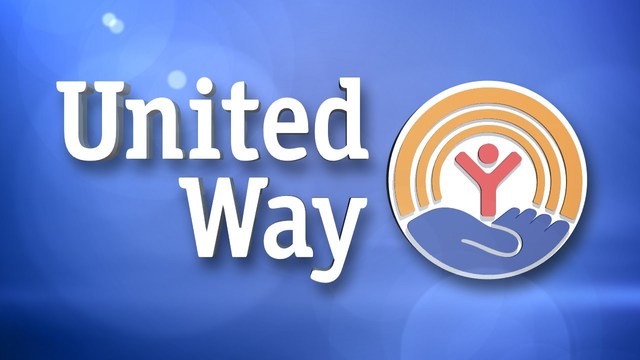 United Way logo contains Illuminati symbols: dot in circle and sunrise. Click to enlarge