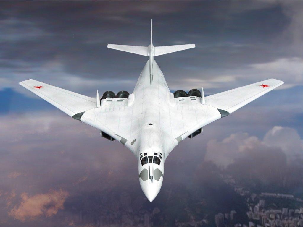 I will admit, this is a scary looking "strateg" (as these supersonic heavy strategic bombers are called by their crews). Click to enlarge