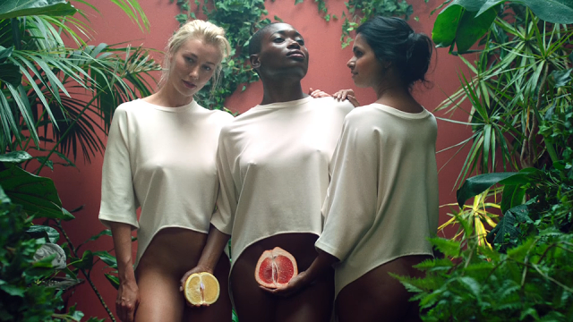 Ad for Libresse vulva