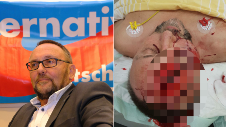 AfD Bremen chairman and member of the German Bundestag, Frank Magnitz. Click to enlarge