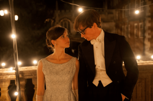 Eddie Redmayne as Stephen Hawking in the Theory of Everything