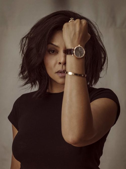 Actress Taraji P. Henson in The Edit magazine. Why do established movie stars do this stuff? Because they want to stay established. But what about super-veterans such as Samuel Jackson? Do they need to do ridiculous poses in mass media?