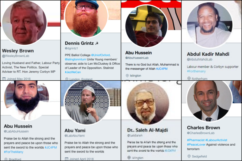 Some of the troll network’s multiple fake personalities and stolen photos. Click to enlarge