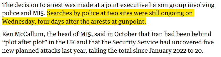 UK Intel’s Fake Terror Plots