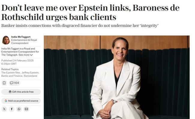 From the Rothschilds to Bohemian Grove, the MSM rushes to prove us right. Again.