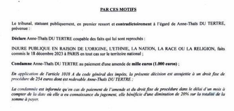 French sexual assault victim convicted for saying Black and Arab immigrant men are main threat to women