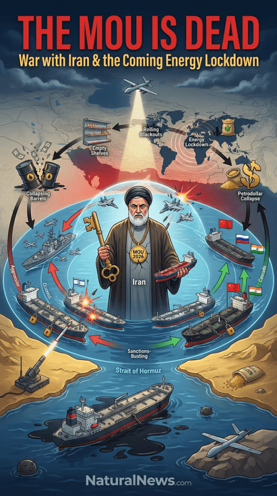 War with Iran is Back On, and the Coming Energy Lockdowns Are Now Inescapable