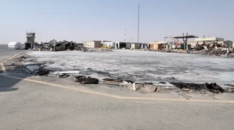 New images reveal severe destruction at US base in Kuwait after Iranian strikes