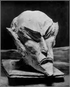 Ahriman's head sculpted by Steiner