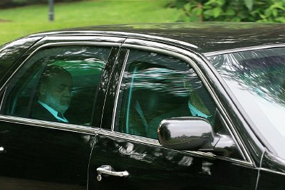 Federal Reserve Chairman Ben Bernanke photographed leaving the 2008 Bilderberg Conference.