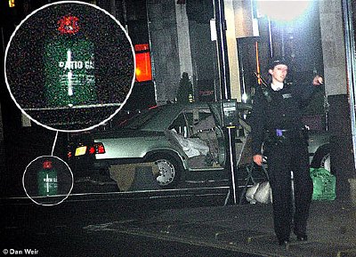 The car bomb outside the Tiger, Tiger nightclub